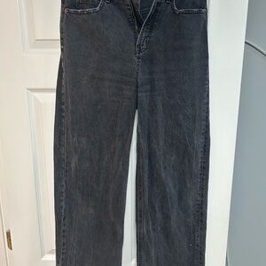 Old Navy Men's Dark Gray Straight Jeans